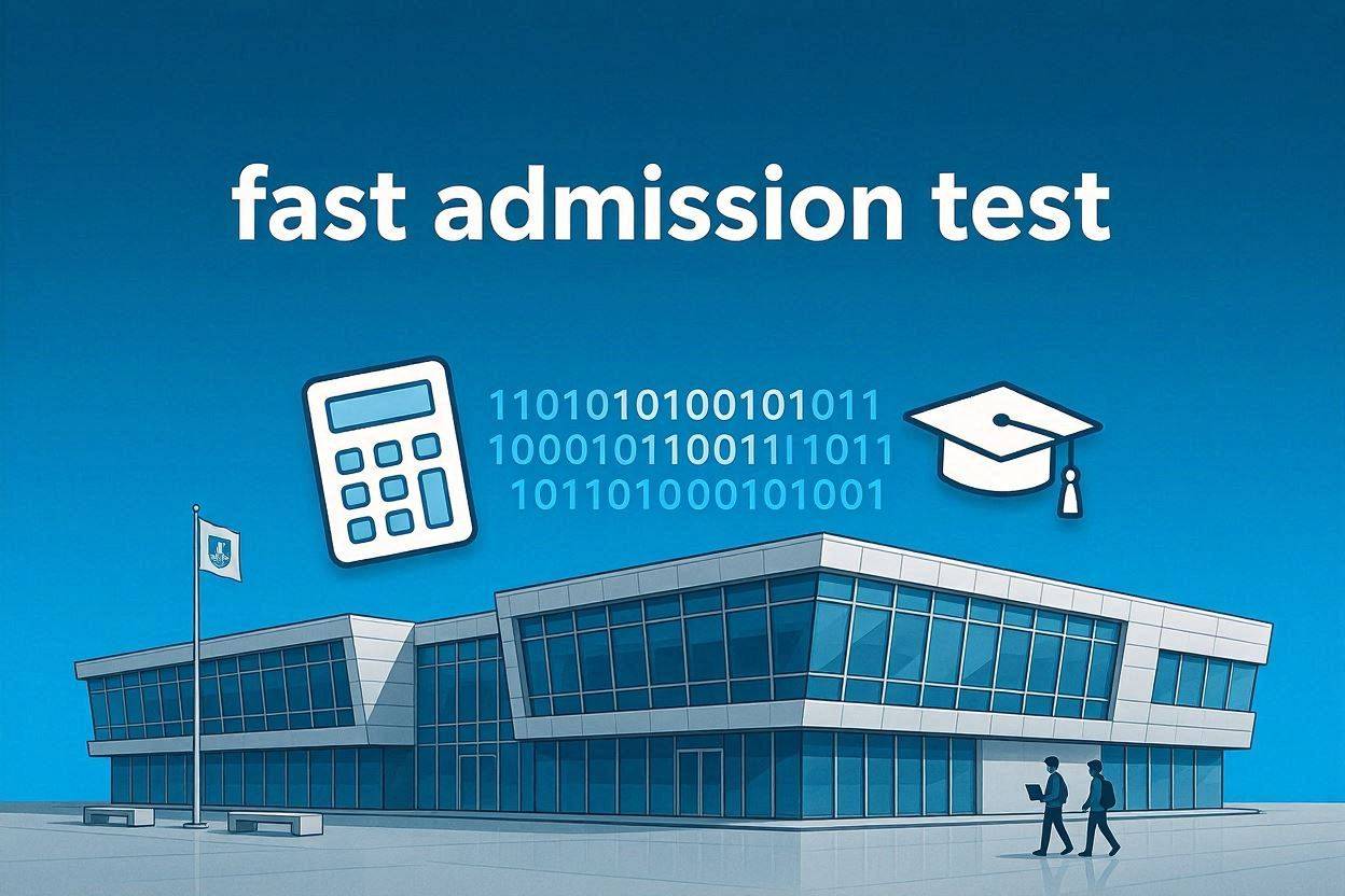 FAST Admission Test 2026: Dates, Pattern, Fee & MS Test Guide